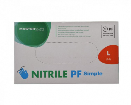 Atelier & Service - Set 100 manusi pentru mecanici, marime L, culoare albastru