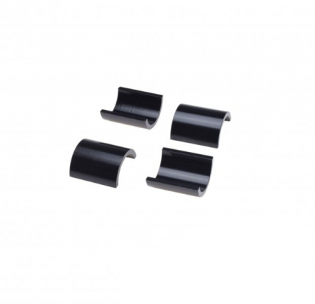 Suspensie Cadru - Set 2 adaptore prindere ghidon de la 22.2mm la 28.6mm, culoare negru