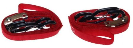 Transport & Depozitare - Set 2 chingi transport, 2.4cm x 183cm, 272kg, culoare rosu