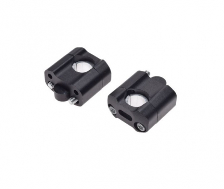 Suspensie Cadru - Set 2 inaltatoare ghidon 28,5 mm, culoare negru