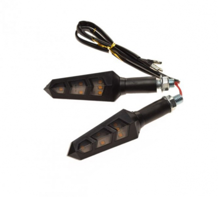 Set semnalizari - Set 2 lampi semnalizare LED, triunghiulare, prindere M10