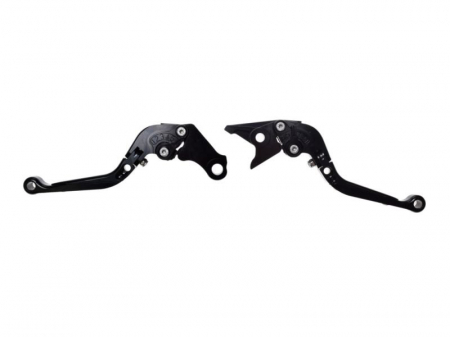 Suspensie Cadru - Set 2 manete frana si ambreiaj reglabile Honda CB600/CBR600 F2,F3,F4i/CBR900RR,NC700X/S, culoare negre