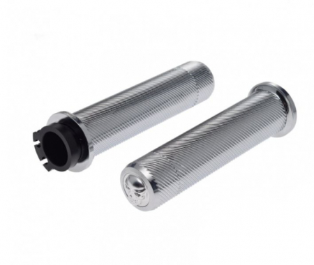 Mansoane - Set 2 mansoane moto 698 custom metal chrom