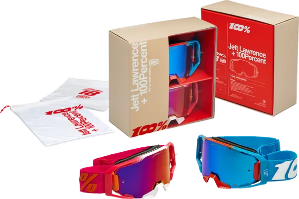 Echipament Cross & ATV - Set 2 ochelari atv/cross 100% Armatic Jett Lawrence Limited Edition