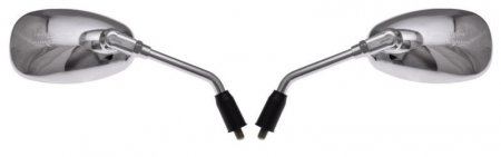 Oglinzi - Set 2 oglinzi moto/atv, cromate, filet M10
