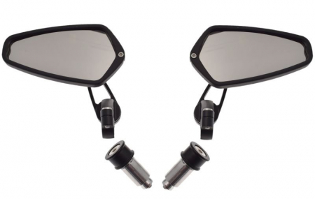 Suspensie Cadru - Set 2 oglinzi moto, universale, prindere in capatul ghidonului, model 57