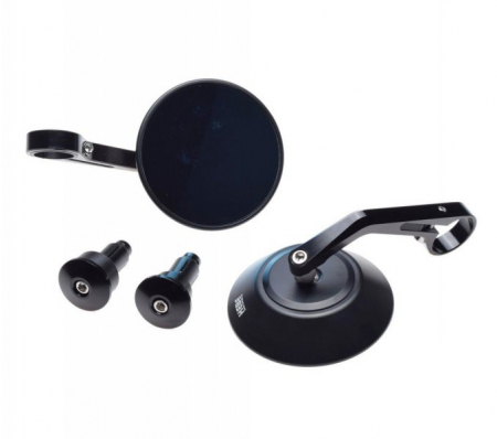 Suspensie Cadru - Set 2 oglinzi moto, universale, prindere in capatul ghidonului, diametru 95mm