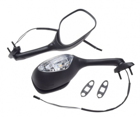 Oglinzi - Set 2 oglinzi Suzuki GSXR600 750 1000 cu semnalizare, filet M6