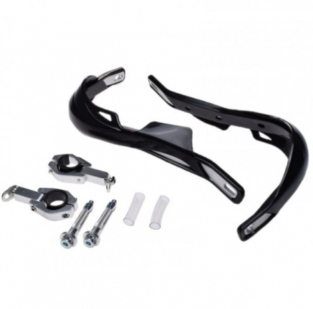 Protectii maini / Kit-uri - Set 2 protectii gidon motocross/enduro ALU, prindere 28,5mm