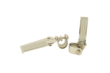 SUSPENSIE CADRU - Set 2 scarite moto universale, prindere cu colier, diametru 25-33mm