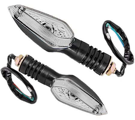 Electrica & Lumini - Set 2 semnalizari fata Fighter 2 moped, LED
