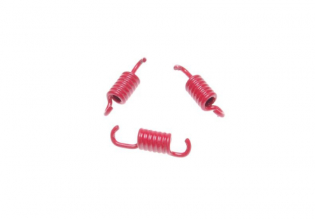 MOTOR - Set 3 arcuri ambreiaj scuter tuning, lungime 32mm, culoare rosu