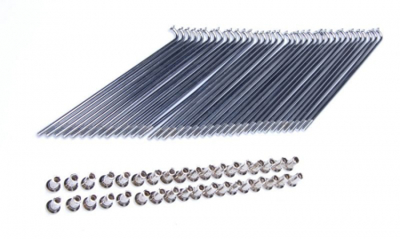 Spite - Set 36 spite si nipluri moto, lungime 145mm, grosime 3.3mm