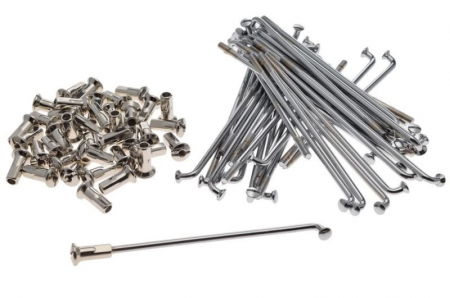 Spite - Set 36 spite si nipluri roata Junak 133x4.3mm