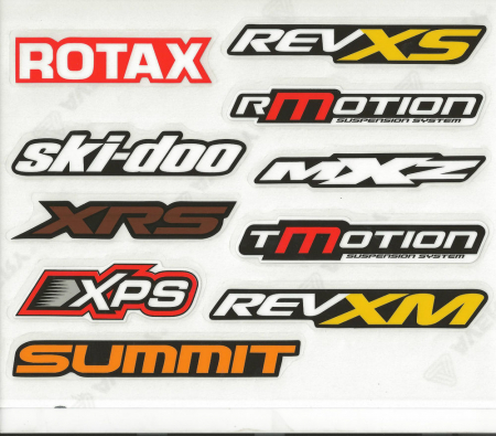 Suspensie Cadru - Set abtibilde Ski Doo