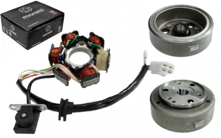 ELECTRICA & LUMINI - Set aprindere complecta, atv 110, stator 6 bobine cu rotor