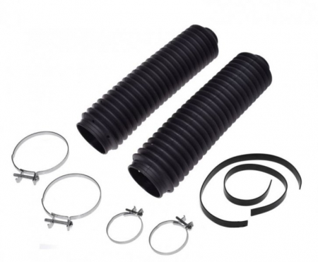 Protectii telescoape - Set burdufe telescoape, culoare negru, 35-38mm, L 330mm