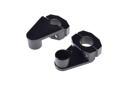 Inaltatore ghidon - Set inaltatoare ghidon 22.2mm (risere), culoare negru, inaltime 60 mm