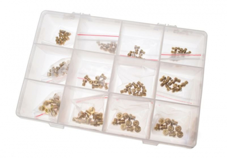 Sistem alimentare cu combustibil - Set jiglere carburator, grosime 4,5,6 mm, diferite calibre, 120buc