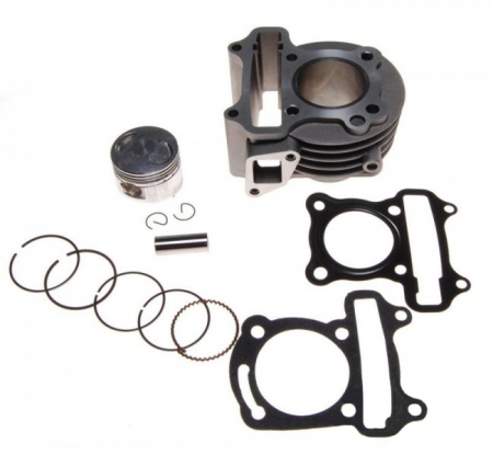 MOTOR - Set motor 60cc GY6 4T format din cilindru, piston, segmenti si garnituri