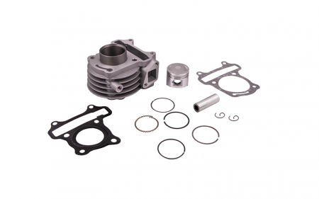 MOTOR - Set motor, cilindru, piston, segmenti si garnituri, gy6, 50cc