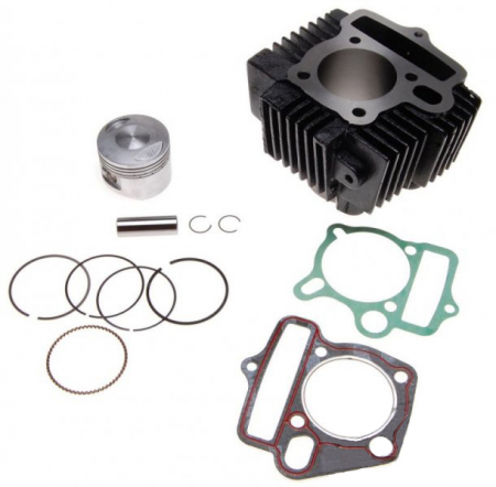 Set motor / chiuloase - Set motor minicross 125cc, cilindru, piston si garnituri, 52.4mm, bolt 14mm