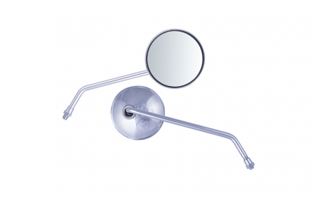 Suspensie Cadru - Set oglinzi moto/atv, cromate, brat L 250mm, filet 10mm