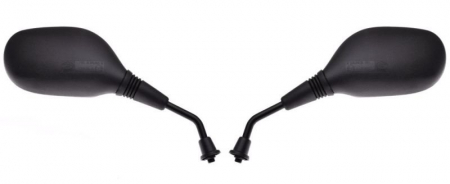 Suspensie Cadru - Set oglinzi moto universale, culoare neagra, M10 x 1,25