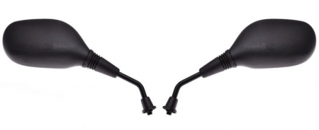 Suspensie Cadru - Set oglinzi moto universale, culoare neagra, M8 x 1,25