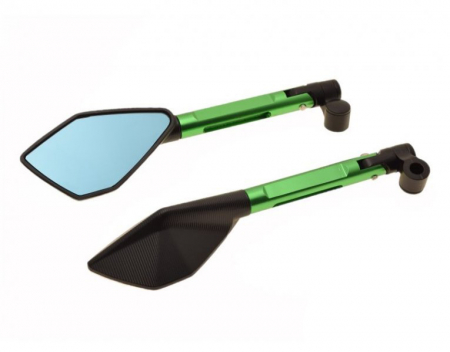 Suspensie Cadru - Set oglinzi pentru BENELLI RKS125 TNT, culoare negru/verde