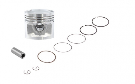 Pistoane / Segmenti - Set piston, d.56,4 mm, segmenti si sigurante 125cc