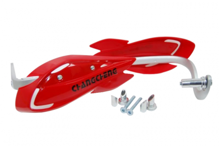 Suspensie Cadru - Set protectii maini enduro CC-PC-353, culoare rosu