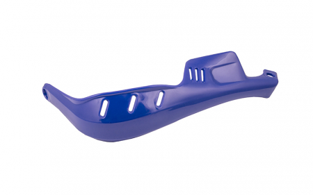 Suspensie Cadru - Set protectii maini, prindere ghidon, 22mm, din plastic, culoare albastru