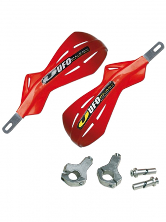 Protectii maini / Kit-uri - Set protectii maini Ufo Plast cu aluminiu 28.6 rosii