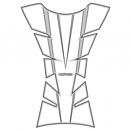 Abtibilde - Sheer Arrow Tankpad Oxford - Argintiu (protectie rezervor)