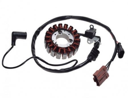 Statoare - Stator aprindere 18 bobine Piaggio 125/250/300, echivalent oem: 58070R / 58112R / 638848