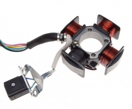 Statoare - Stator aprindere 4 bobine 5 fire Romet Z-K50