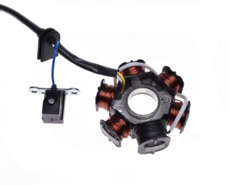 Statoare - Stator aprindere 6 bobine Peugeot Ludix, echivalent oem: 768349/790346