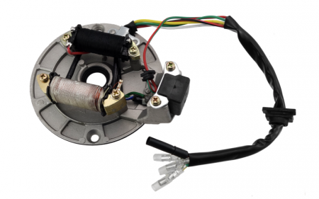 Statoare - Stator aprindere Cross China 110 cc, 4T, 2 bobine+cititor