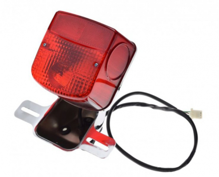 Stop spate/iluminat numar - Stop si suport numar, model universal, prindere pe aripa