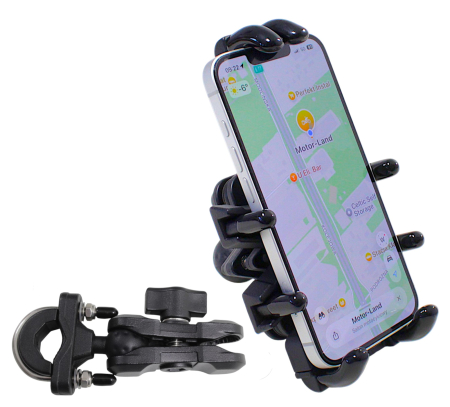 TRANSPORT & DEPOZITARE - Suport telefon 8306 Power Force, prindere pe ghidon