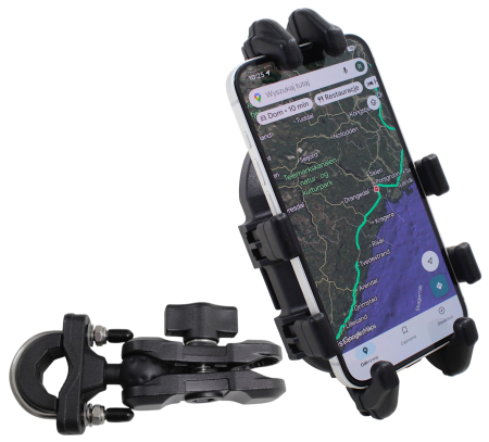 TRANSPORT & DEPOZITARE - Suport telefon 8307 Power Force, prindere pe ghidon