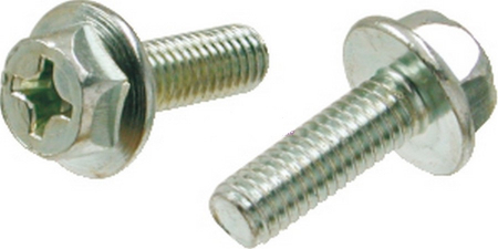 Suspensie Cadru - Surub cu flansa M6x1 evacuare Aprilia/Minarelli/Yamaha