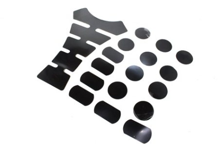 Abtibilde - Tank pad si stikere, culoare negru