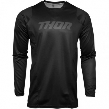 Echipament Cross  & ATV - Tricou THOR Pulse Blackout, Negru, 3XL