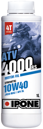 Ulei 4T - Ulei ATV 4T Ipone ATV 4000 10W40 Sintetic - JASO MA2 - API SL, 1L