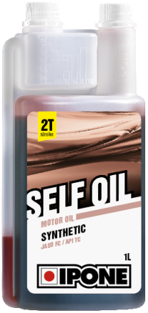Ulei 2T - Ulei moto 2T Ipone Self Oil Sintetic - JASO FC - API TC, 1L