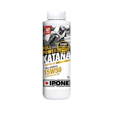 Ulei 4T - Ulei moto 4T Ipone Full Power Katana 15W50 100% Sintetic ESTER - JASO MA2 - API SM, 1L