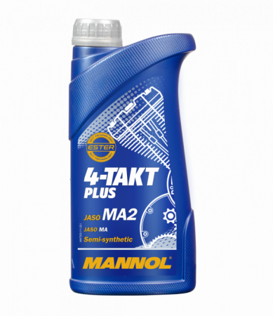 Ulei 4T - Ulei motociclete 10w40, Mannol Plus Semi-sintetic 1L