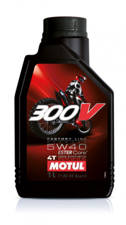 Ulei 4T - Ulei Motul 300V 4T 5W40 1L